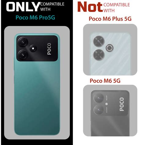 3D Design Silicone Case For Poco M6 Pro 5G