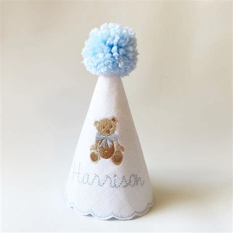 Teddy Bear Birthday Party Keepsake Hat I Teddy Bear Party I Bear ...