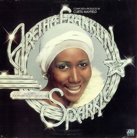 Aretha Franklin Sparkle US vinyl LP album (LP record) (494851)