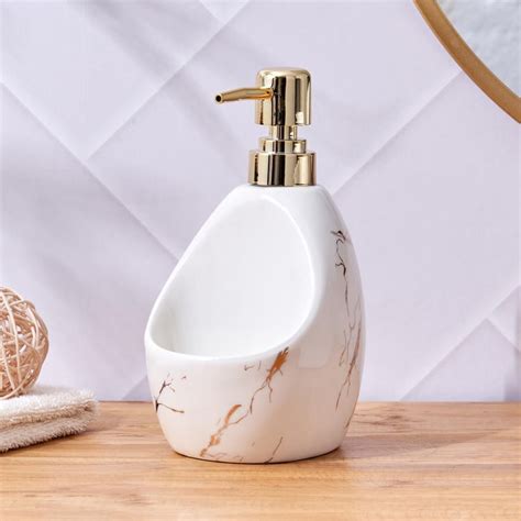 Buy Aubree Sparkle Ceramic Soap Dispenser from Home Centre at just INR ...