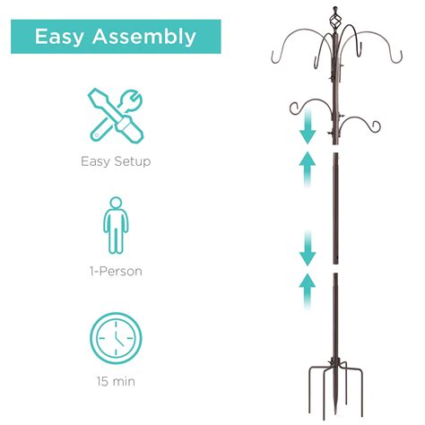 Best Choice Products 89in 6-Hook Bird Feeding India | Ubuy