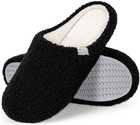 Amazon.com | RDHOSUPY Fuzzy Cozy House Slippers for Woman,Comfy Warm ...