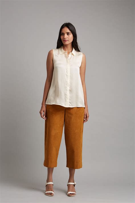 Sleeveless Satin Blouse | Anomaly – ANOMALY