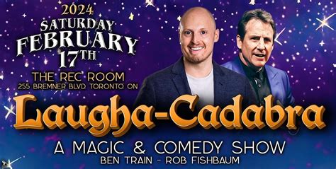 Laugha-Cadabra - Featuring Ben Train and Rob Fishbaum, The Rec Room ...