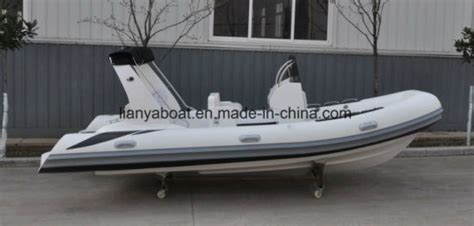China Liya 17 Feet Cheap Yacht Hypalon Semi Rigid Inflatable Rib Boat ...