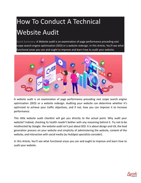 PPT - How To Conduct A Technical Website Audit PowerPoint Presentation ...