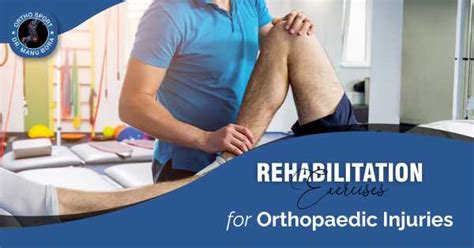 Rehabiptation Exercises for Orthopaedic injuries