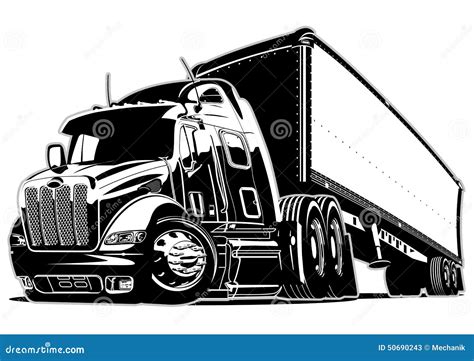 Semitruck Cartoons, Illustrations & Vector Stock Images - 2202 Pictures ...