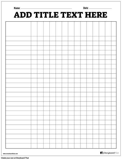 Blank Table Template Printable