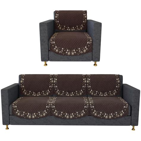 Kuber Industries Sofa Cover | 3+1 Seater Sofa Slip Cover Set | Digital ...