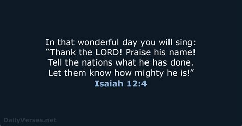 Image result for Isaiah Chapter 12 Song