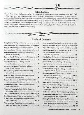 Success With Writing Grade 5 – Books and You