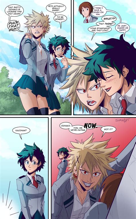Bakugou Strikes First (rule 63) by SwainArt on DeviantArt | Personajes ...