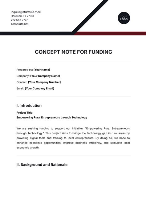 Image result for Sample Concept Note for Funding