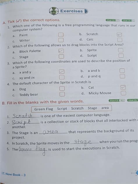 Image result for Class 10 Computer Chapter 3 Exercise