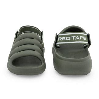 Red Tape Casual Sliders for Men | Refined Round-Toe Shape with a Relax ...