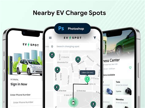 EV Charging Station App UI Kit - UpLabs