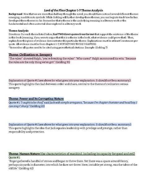 Image result for Lotf Chapter 7