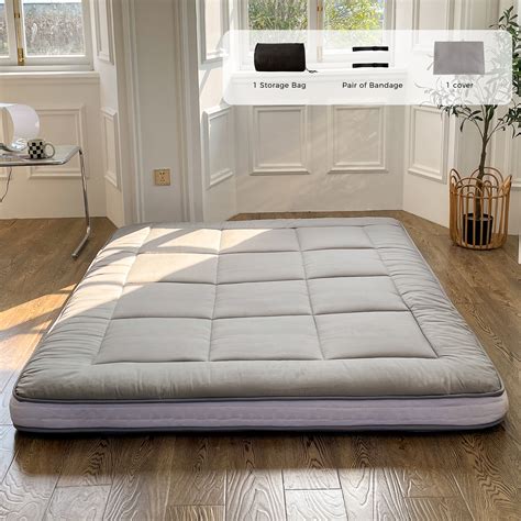 GOODONE Futon Mattress Queen Size, Padded Japanese Floor Mattress with ...