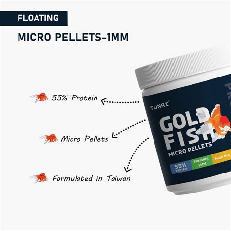 Buy Tunai Protein Rich Premium Gold Fish Dry Food online at Supertails.com