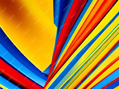 Blue Yellow Red Color