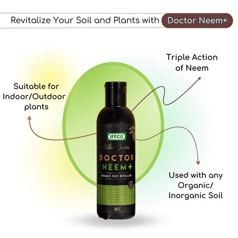 Doctor Neem+ - Neem Oil, Pongamia, Lemongrass, Water Soluble – IFFCO ...