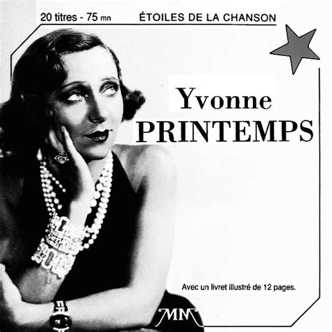 Les Etoiles De La Chanson: Yvonne Printemps: Amazon.in: Music}
