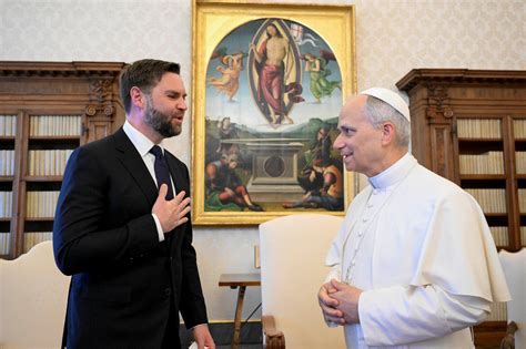 Mr. Giorgi's 2025-2026 Blog: Pope Leo Meets With JD Vance as U.S ...