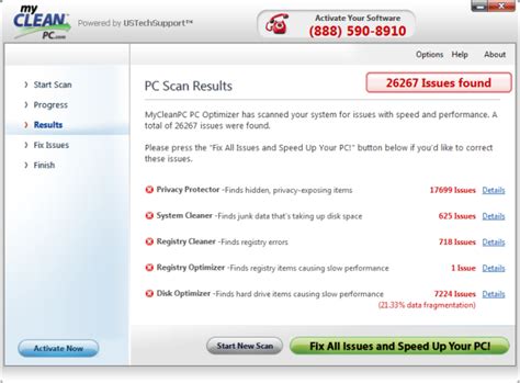 Image result for MyCleanPC Scam