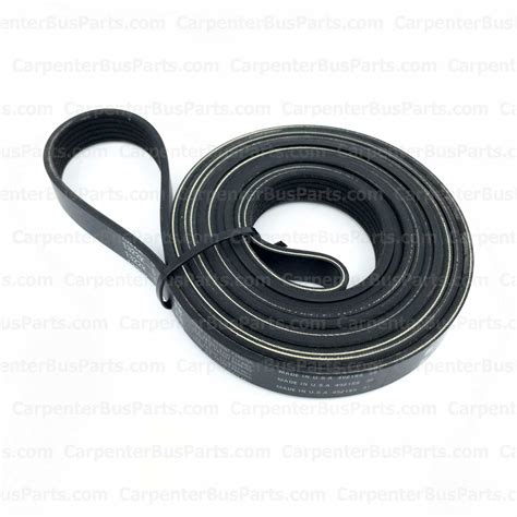1322K6 132.2" 6 Groove Serpentine Belt - Carpenter Bus Parts