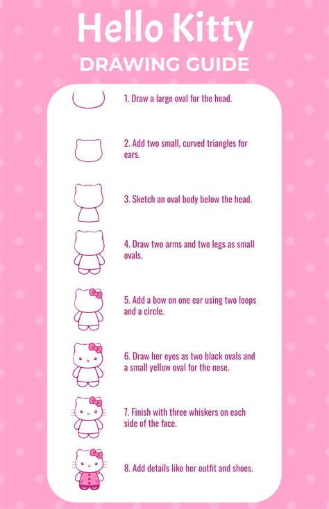 Free Hello Kitty Poster Templates, Editable and Printable