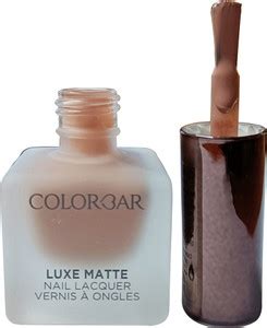 COLORBAR Luxe Matte Nail Polish 020 Hersheys (12ml) Hersheys - Price in ...