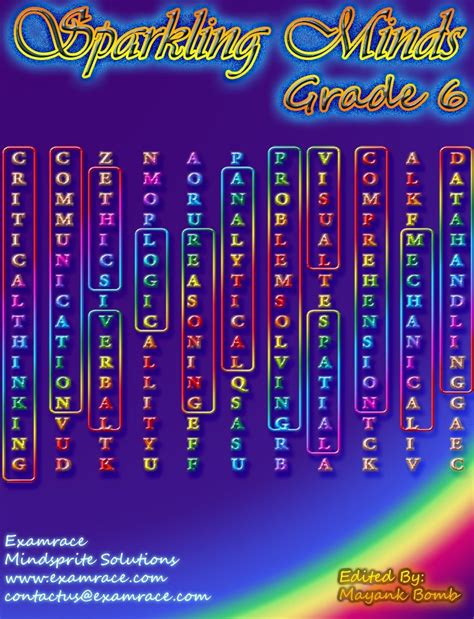 Sparkling Minds - Grade 6: Excel in Mental Math, Verbal and Mental ...