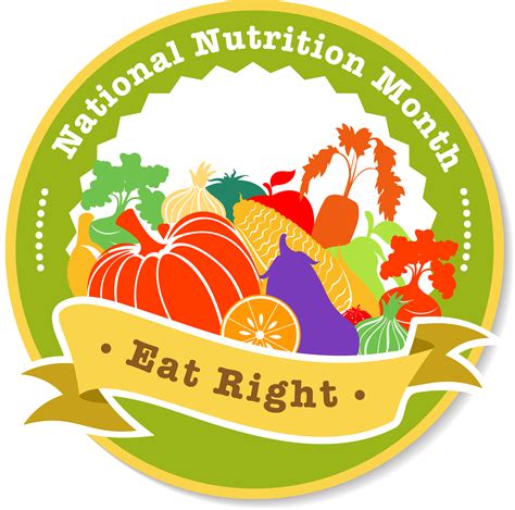 National Nutrition Month Logo at Darcy Spaull blog