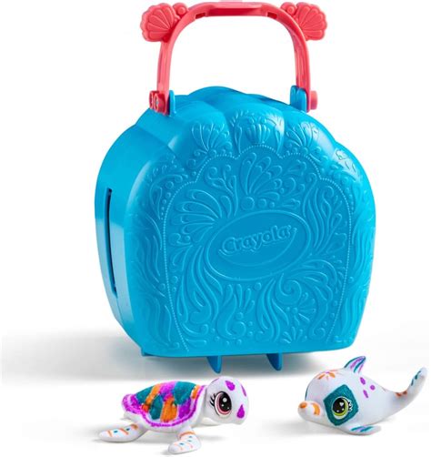 Buy Crayola Scribble Scrubbie Pets, Ocean Animals Playset, Color & Wash ...