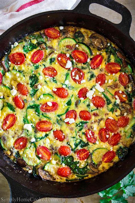 Zucchini Frittata Recipe