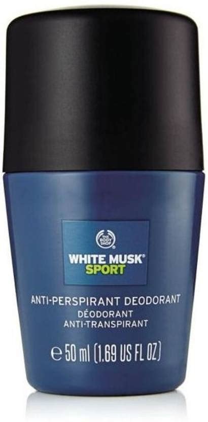 THE BODY SHOP White Musk Sport Anti Perspirant Deodorant Roll-on - For ...