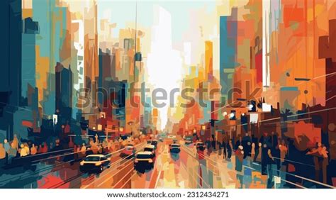 Busy City Cartoon 的图像结果