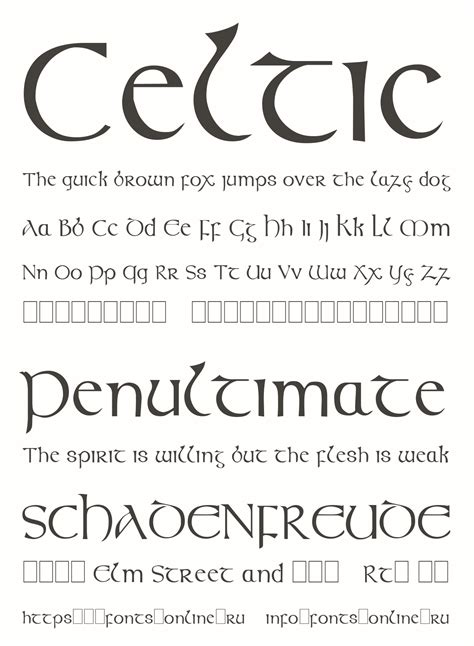 Gaelic Fonts Celtic Fonts | Font Bundles - Celtic Letters Font