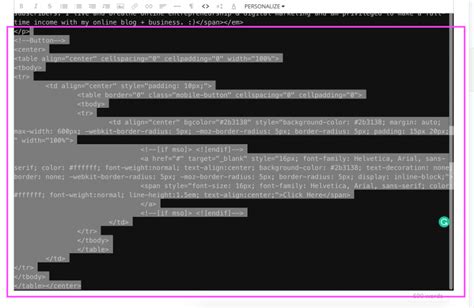 Image result for Email Button HTML Code