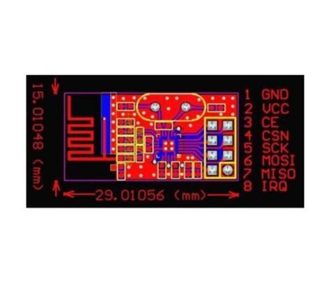 NRF24L01+ 2.4GHz Antenna Wireless Transceiver Module For Arduino | Robodo