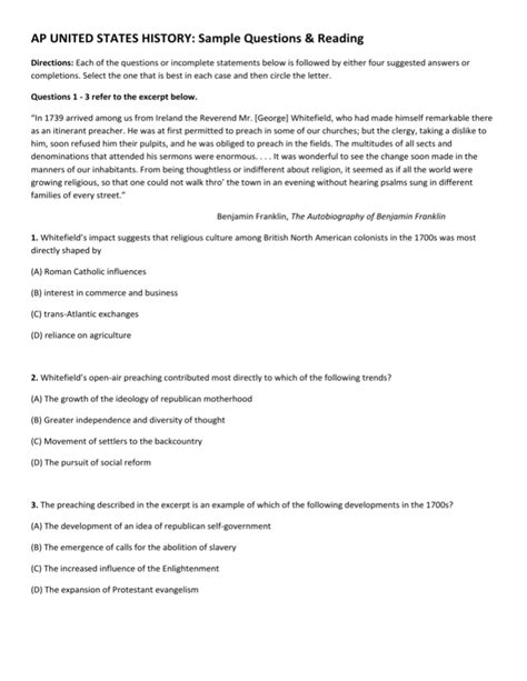 Image result for Good AP Questions Examples