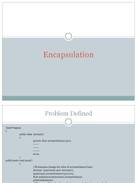 Image result for Encapsulation Computer Programming