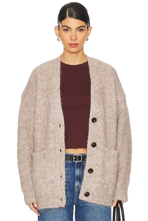 ASTR the Label Charli Cardigan in Taupe | REVOLVE