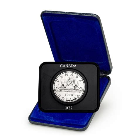 1972 $1 Voyageur Design – Nickel Dollar – North Bay Stamp & Coin