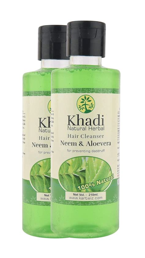 Buy Herbigiri Herbal Neem and Aloevera Shampoo - 210ml (Set of 2 ...