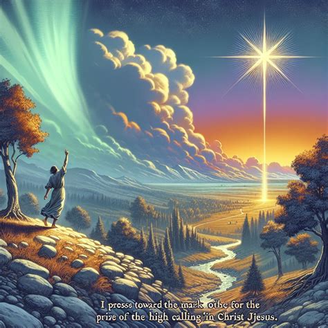Philippians 3:14 Artwork | Bible Art