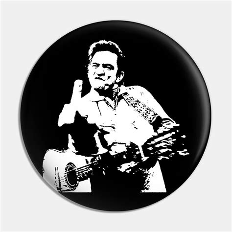 Johnny Cash Middle Finger Stencil