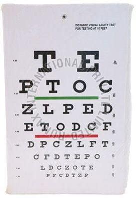 Snellen Chart Exporter,Wholesale Snellen Chart Supplier from Delhi India