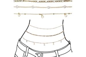 Amazon.in Bestsellers: The most popular items in Belly Chains & Kamarband